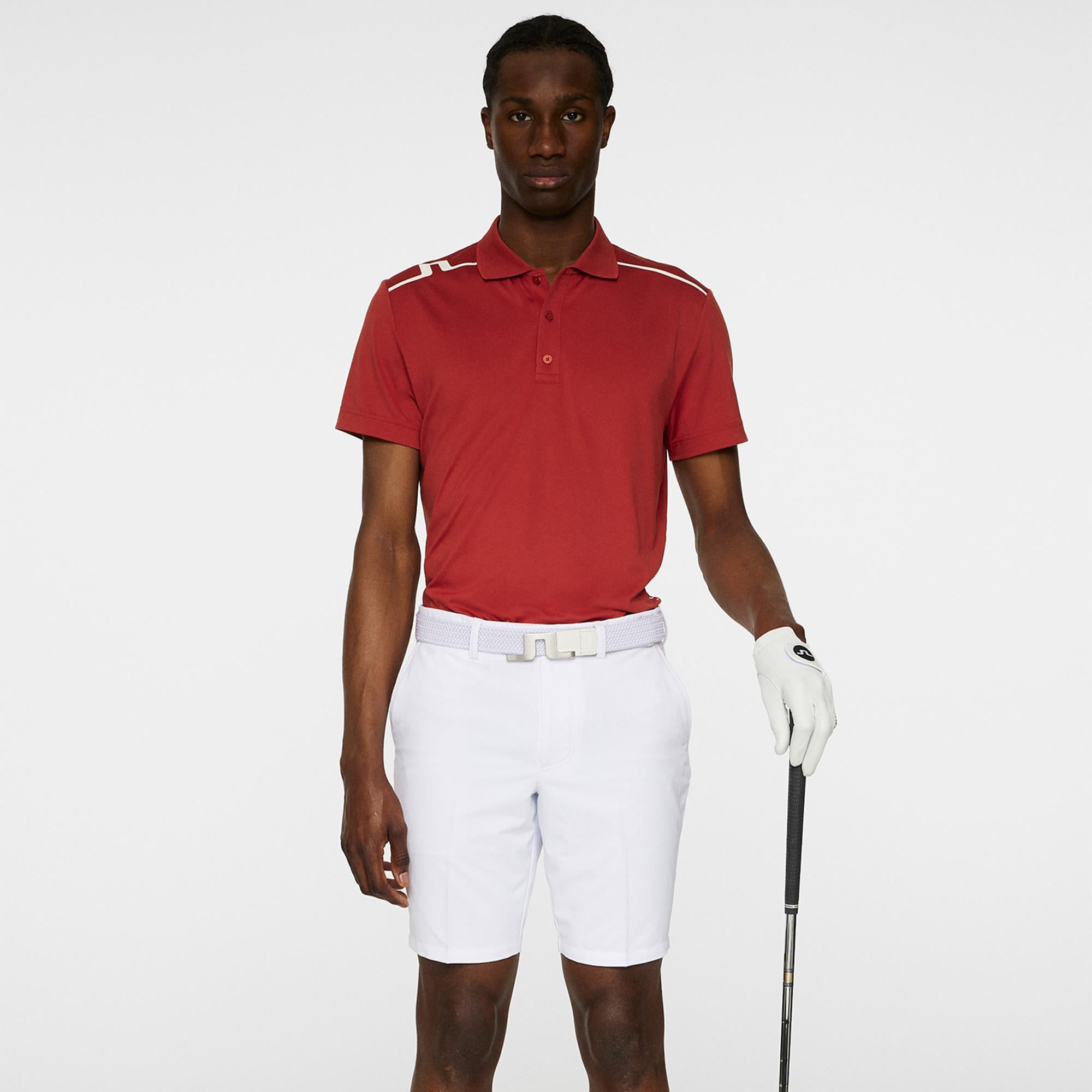 J Lindeberg Lionel Mens Golf Polo Shirt Bossa Nova